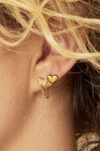 Oorbellen Bold Heart