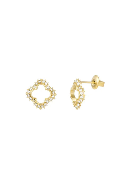 Lucky diamond oorbellen